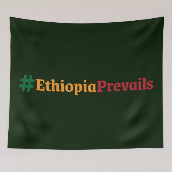 Item preview, Ethiopia Prevails (#EthiopiaPrevails) designed and sold by MerchHouse.