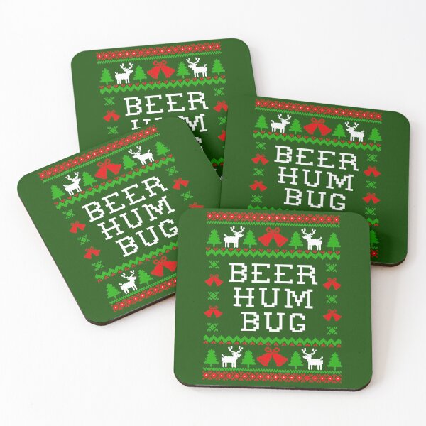 Item preview, Beer Hum Bug - Ugly Christmas Sweater Style Design designed and sold by Christmas-Tees.