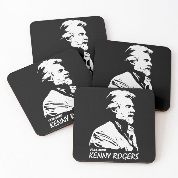 Item preview, Vintage Retro American Singer Kenny Rogers White Art designed and sold by Destinee Frankie.