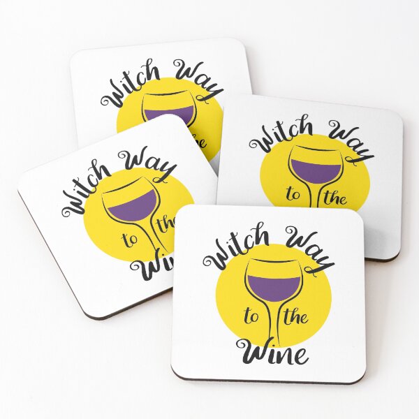 Item preview, Witch Way to the Wine designed and sold by CreativeMill.