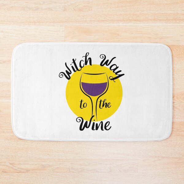 Item preview, Witch Way to the Wine designed and sold by CreativeMill.