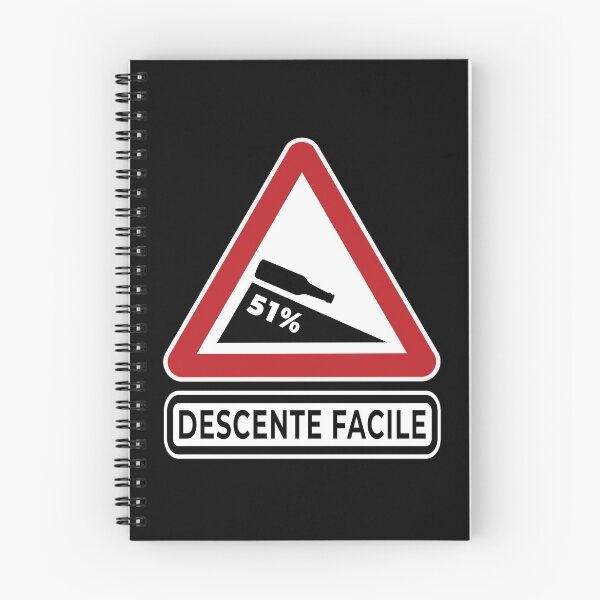 Item preview, Easy descent - A humor sign on alcohol designed and sold by rubislys.