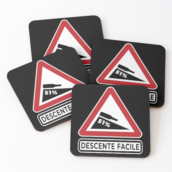 Item preview, Easy descent - A humor sign on alcohol designed and sold by rubislys.