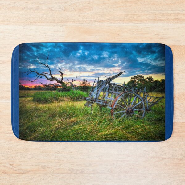 Item preview, Old Hay Cart Dramatic Sunset designed and sold by Paul Thompson Photography.