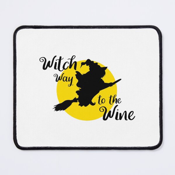 Item preview, Witch Way to the Wine designed and sold by CreativeMill.