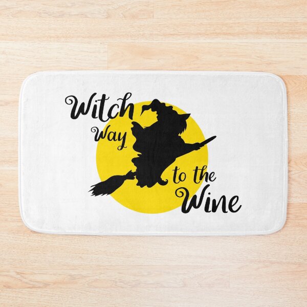 Item preview, Witch Way to the Wine designed and sold by CreativeMill.