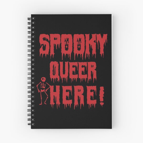 Item preview, Spooky Queer Here - Red designed and sold by ADHDalex.