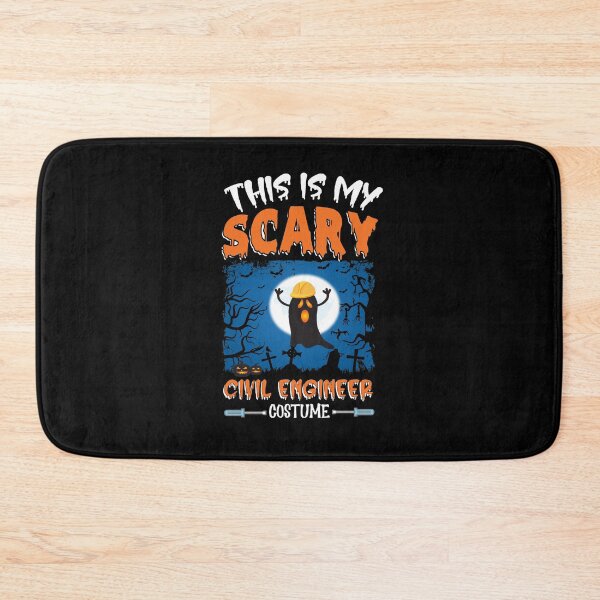Item preview, This Is My Scary Civil Engineer Costume funny Halloween Gift For A Civil Engineer designed and sold by ZOHANATION.