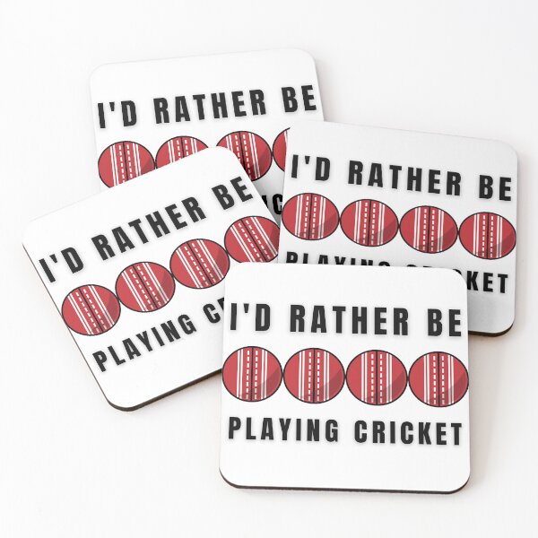 Item preview, I'd Rather Be Playing Cricket designed and sold by PHLDesign.