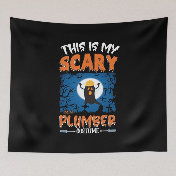 Item preview, This Is My Scary Plumber Costume funny Halloween Gift For A Plumber  designed and sold by ZOHANATION.