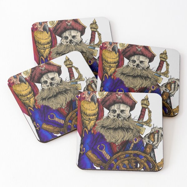 Item preview, The Captain Skeleton (Skull Pirate) designed and sold by Skloilustra.