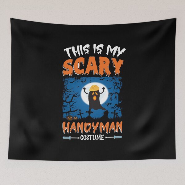 Item preview, This Is My Scary handyman Costume funny Halloween Gift For A handyman designed and sold by ZOHANATION.
