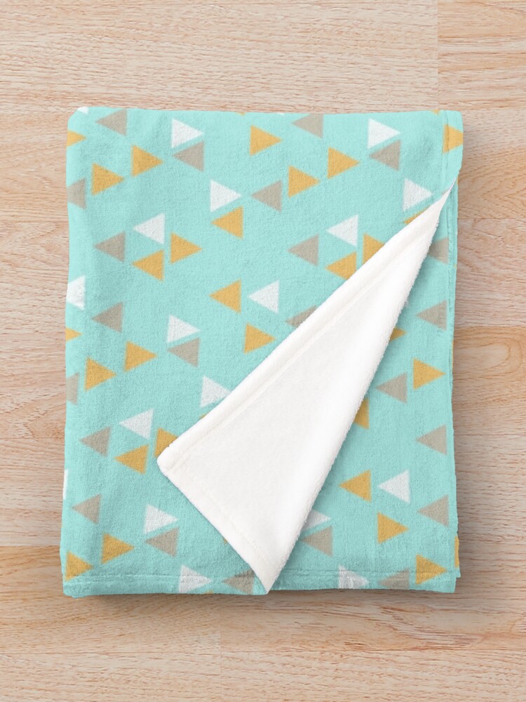Thumbnail 3 of 6, Throw Blanket, Triangle pattern designed and sold by ReteosTavit.