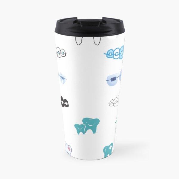 Dental fun - Dentistry teeth Braces sticker pack Travel Mug