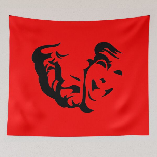 Item preview, Money Heist Black Masks designed and sold by Design-Maniya.