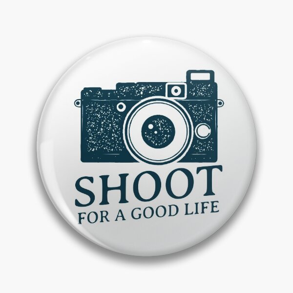 Item preview, Shoot For A Good Life Vintage Camera Photographer's Philosophy designed and sold by TeachUrb.