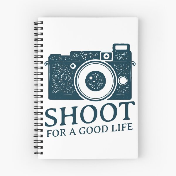 Item preview, Shoot For A Good Life Vintage Camera Photographer's Philosophy designed and sold by TeachUrb.