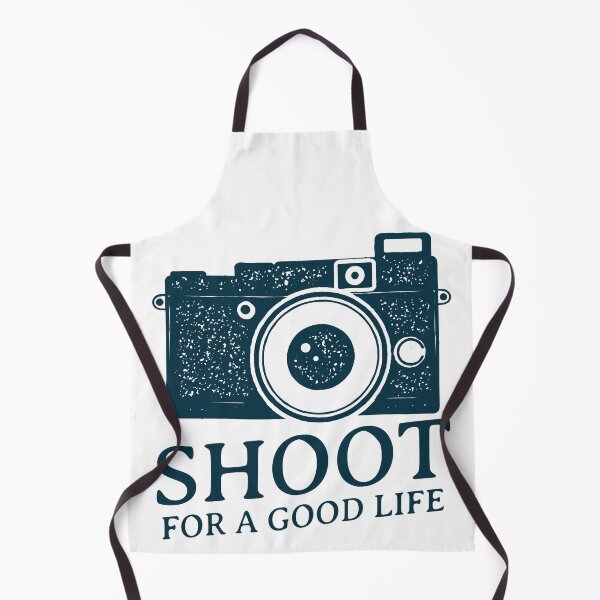 Item preview, Shoot For A Good Life Vintage Camera Photographer's Philosophy designed and sold by TeachUrb.