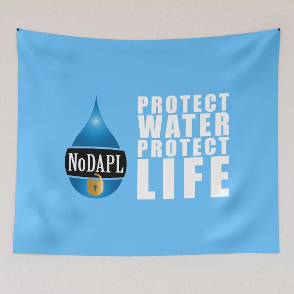 Item preview, NoDAPL | Protect Water, Protect Life | V.1 designed and sold by alexandergbeck.