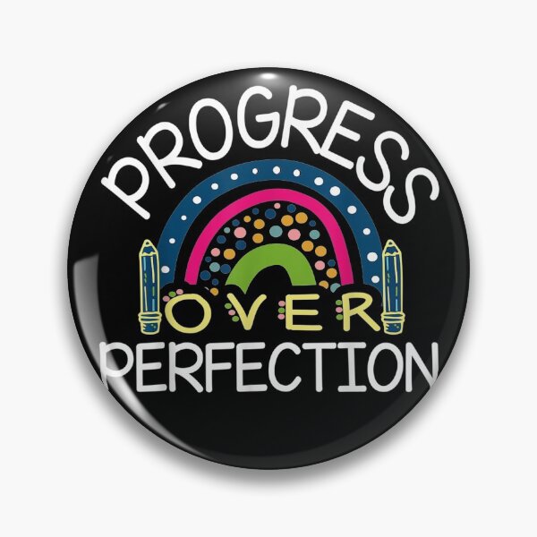 Item preview, Teacher Motivational Progress Over Perfection designed and sold by GeorgeArutledg.