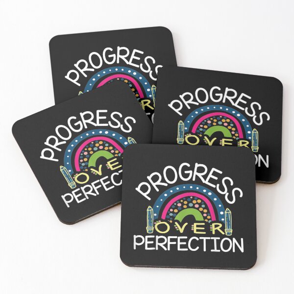Item preview, Teacher Motivational Progress Over Perfection designed and sold by GeorgeArutledg.