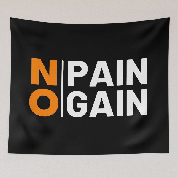 Item preview, No pain no gain designed and sold by Joel-QO.