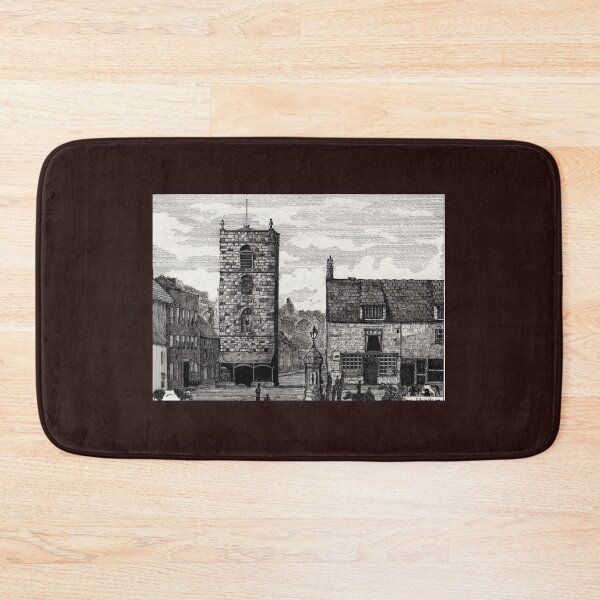 Item preview, 185 - MORPETH MARKET PLACE IN THE 19th CENTURY - DAVE EDWARDS - INK - 1991 designed and sold by BLYTHART.