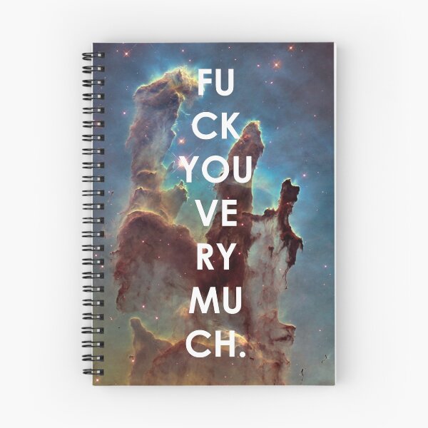 Item preview, Fuck you very much - Space Message designed and sold by oceanmachine.