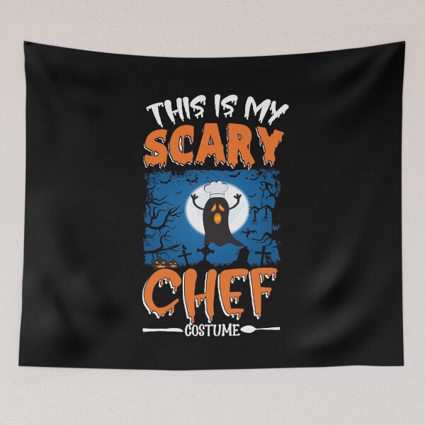 Item preview, This Is My Scary Chef Costume funny Halloween Gift For A Chef designed and sold by ZOHANATION.
