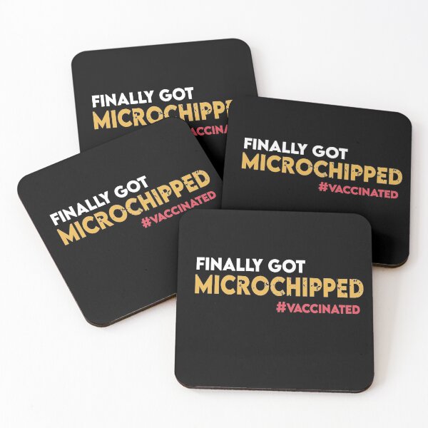 Item preview, Finally Got Microchipped - Finally Vaccinated designed and sold by Heddar Badreddine.