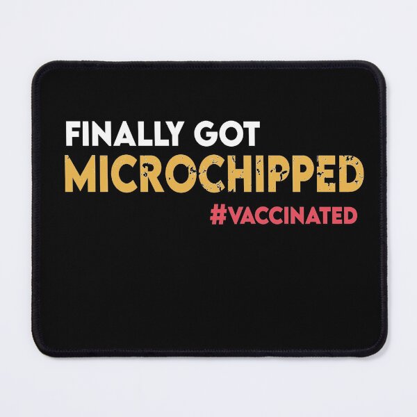 Item preview, Finally Got Microchipped - Finally Vaccinated designed and sold by Heddar Badreddine.