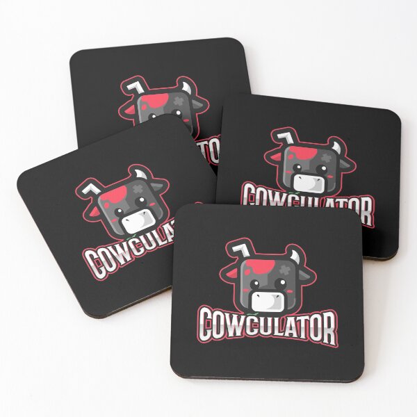 Item preview, Cowculator cow T-shirt. cow pun shirt, calculator shirt T-Shirt designed and sold by dearlydesigns.