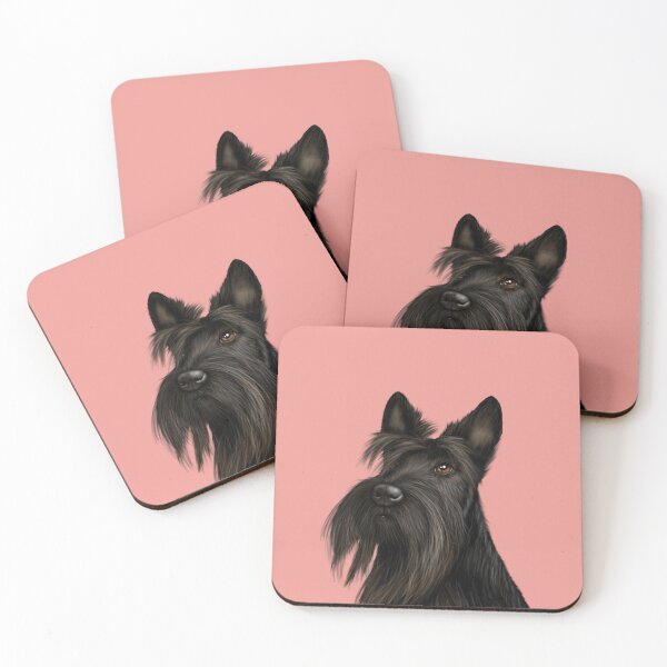 Item preview, Scottish Terrier (Scotty Dog)- Pink designed and sold by Kittys-Art.