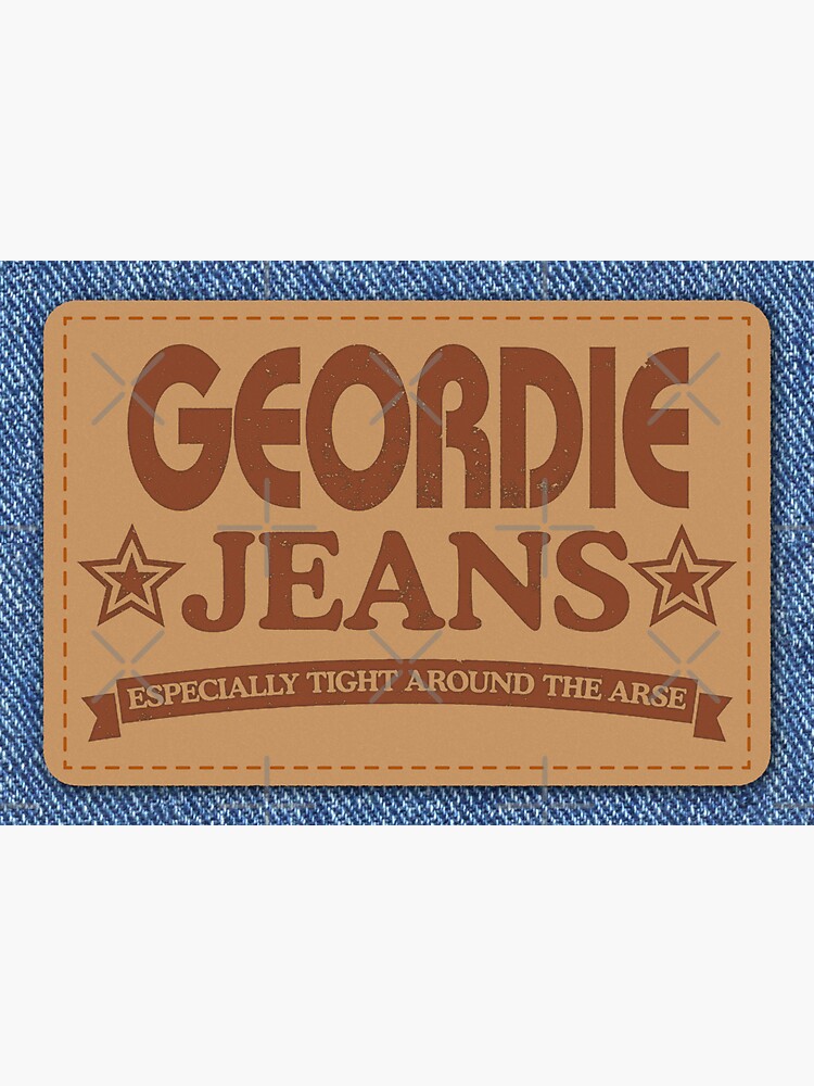 Thumbnail 3 of 3, Sticker, NDVH Geordie Jeans designed and sold by nikhorne.