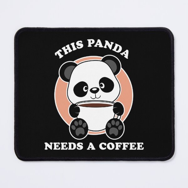 Item preview, This Panda Needs A Coffee designed and sold by designandclouds.