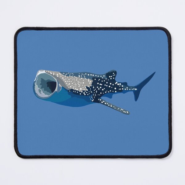 Item preview, W is for Whale Shark,Whale Shark Artwork – Gentle Giant of the Ocean Illustration and Marine Wildlife Design designed and sold by PrettylittlepastelUk.