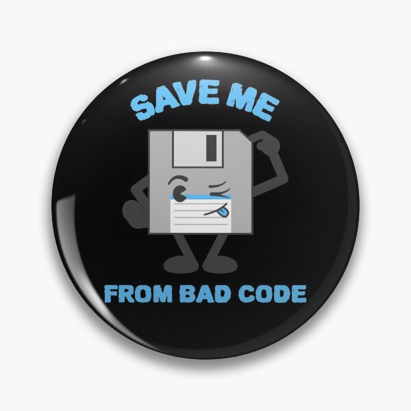 Item preview, Save Me From Bad Code - Funny Web Development designed and sold by Shirtlify.