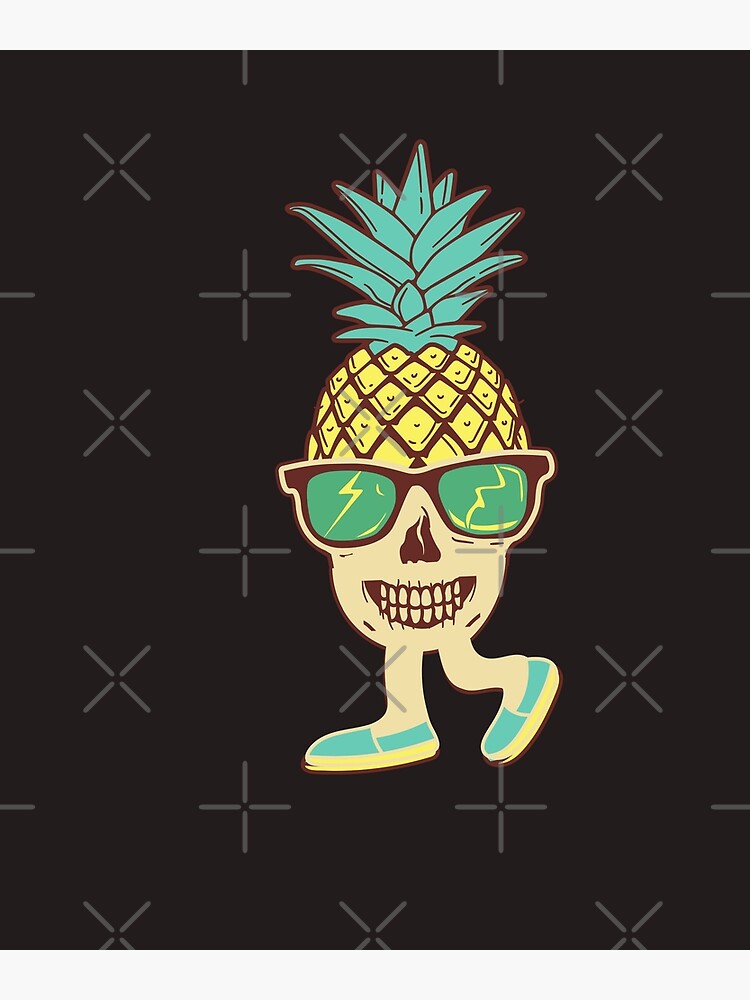 " Pineapples Eat You Back now" Poster by shopbestidea Redbubble