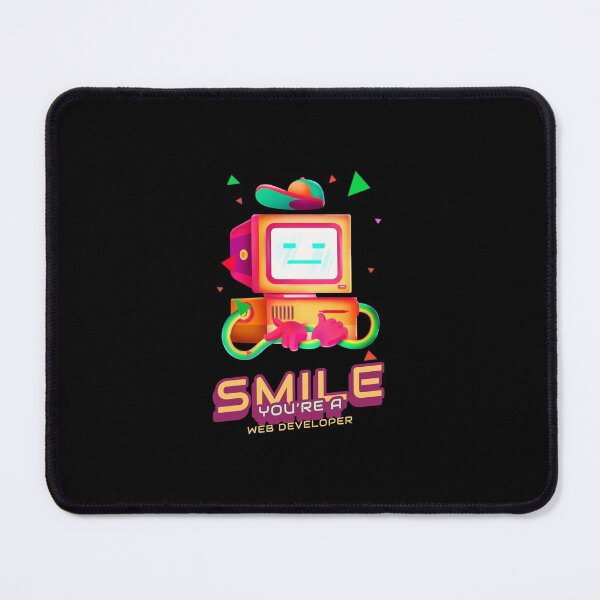 Item preview, Smile, you're a web developer - Funny Web Development designed and sold by Shirtlify.