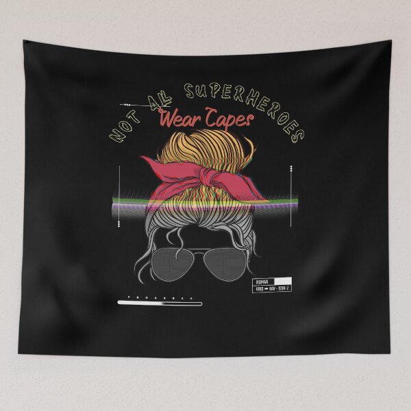 Item preview, Not all superheroes wear capes - Funny  designed and sold by Yonshop.