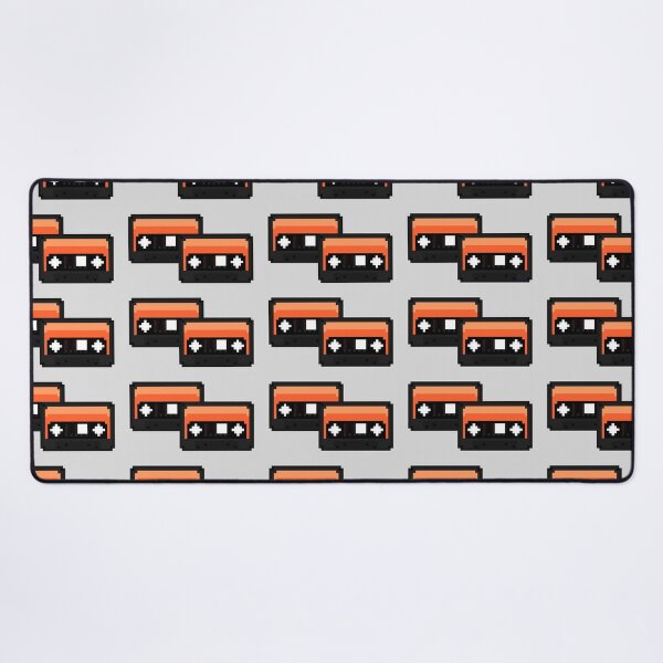 Item preview, Orange Pixel Cassette Tape designed and sold by rin3d .