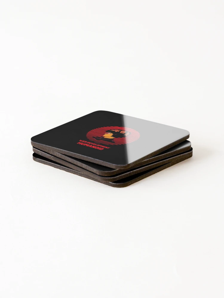 Thumbnail 4 of 5, Coasters (Set of 4), Web Development Humanoid - Coding Programmer Design designed and sold by Shirtlify.
