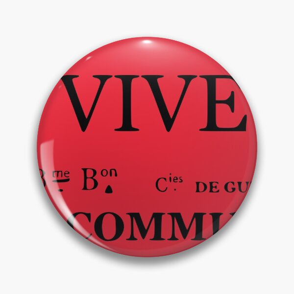 Item preview, "Vive la Commune" Flag of the 143rd battalion of the Communal National Guards of the Paris Commune designed and sold by oxycord.