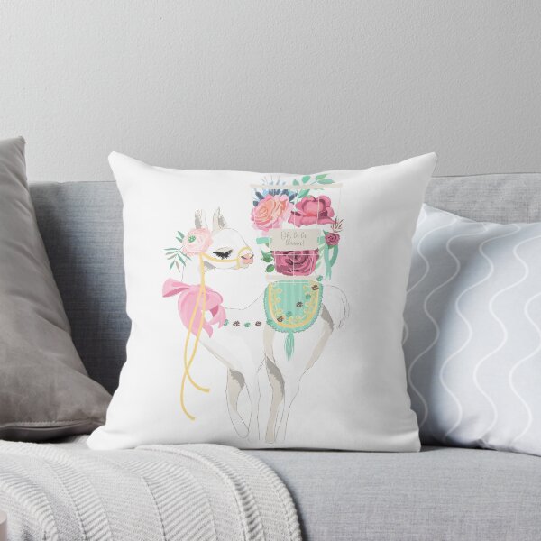Item preview, Llama Alpaca Flowers Lovers Oh la la llama Funny Novelty designed and sold by cssdru.