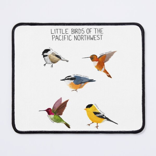 Item preview, Little Birds of the Pacific Northwest designed and sold by Fernheart Designs.