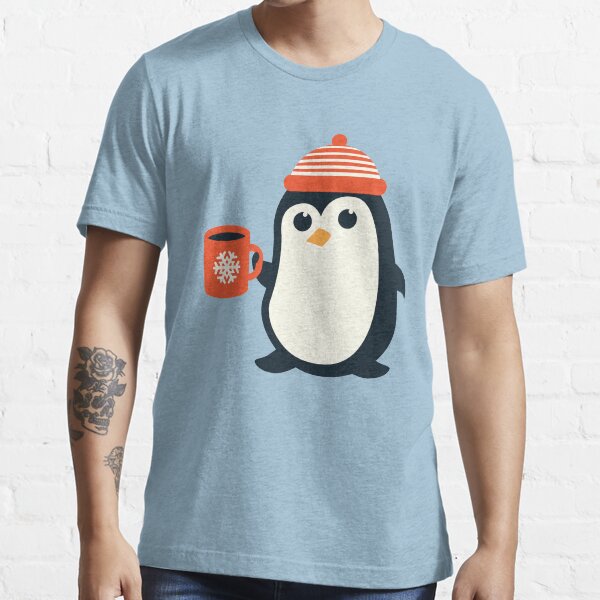 Penguin the Cute Penguin Winter Adorable Animal Essential T-Shirt