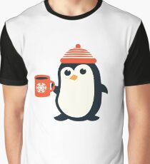 Penguin the Cute Penguin Winter Adorable Animal Graphic T-Shirt