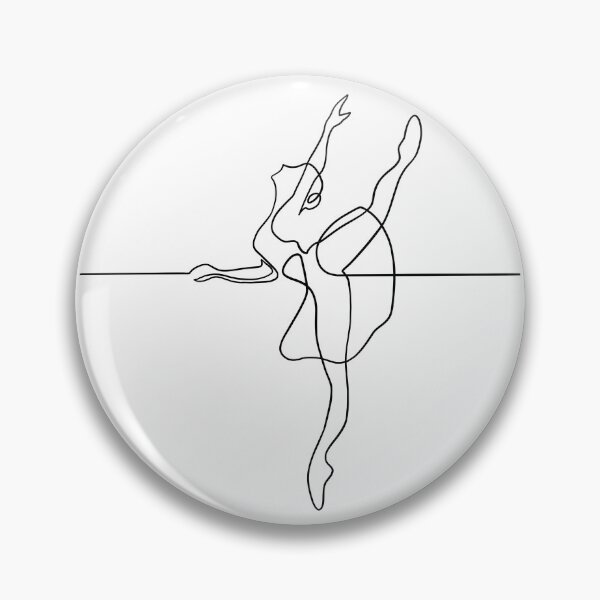 Item preview, Line art classic dancer designed and sold by PrintsEntmt.
