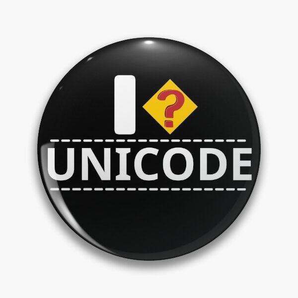 Item preview, I UNICODE, Missing question mark, Funny humor programmer designed and sold by Sasikharn.