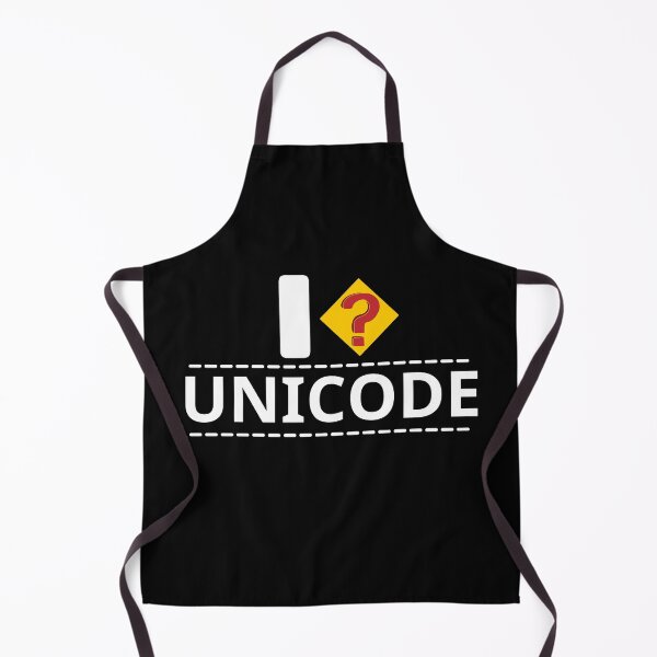 Item preview, I UNICODE, Missing question mark, Funny humor programmer designed and sold by Sasikharn.